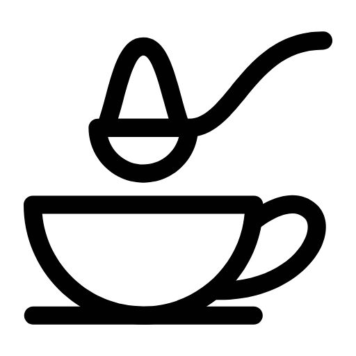 sugar coffee icon