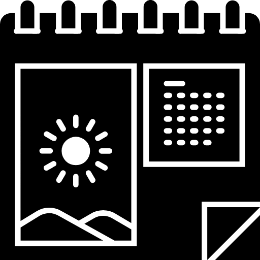 summer calendar icon