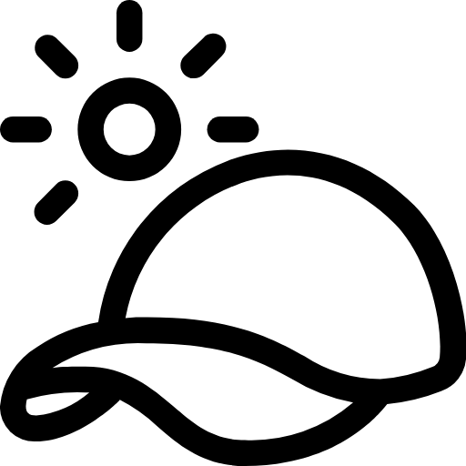 summer cap icon