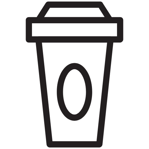takeaway coffee icon