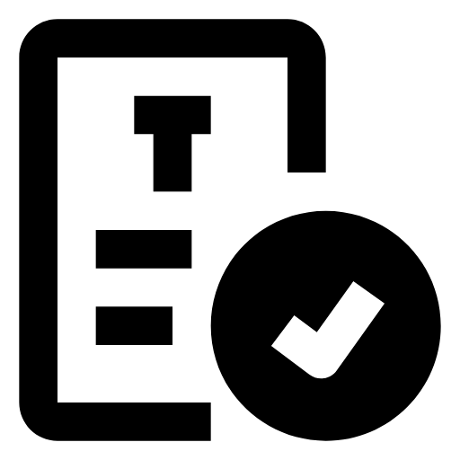 tax check icon