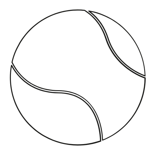 tennis ball icon