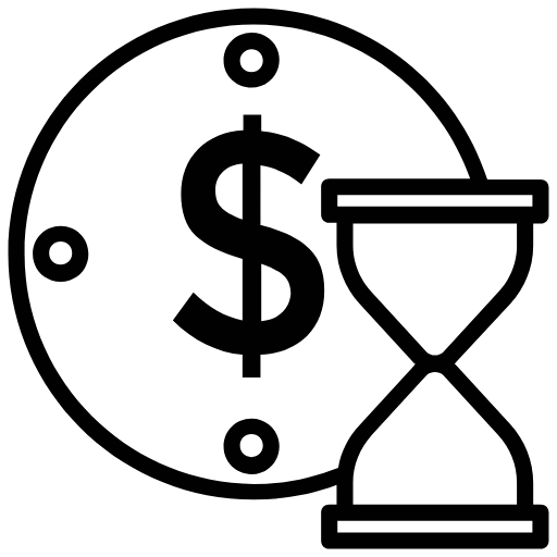 time is money icon