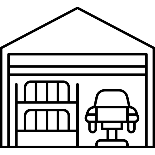 tire fitting shop icon