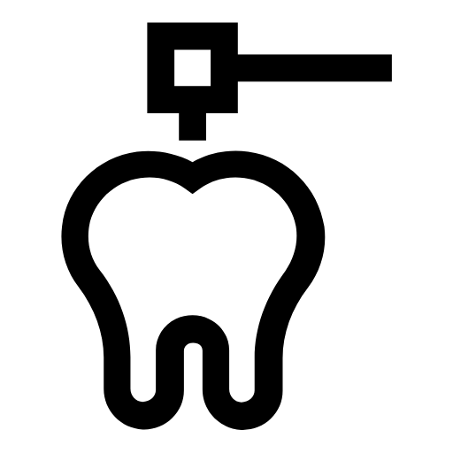 tooth drilling icon