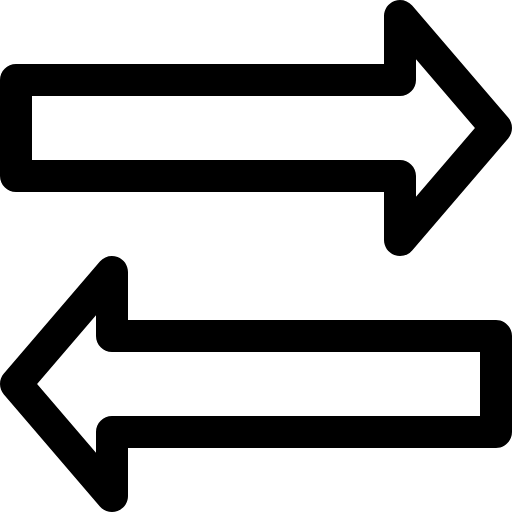 transfer arrows icon