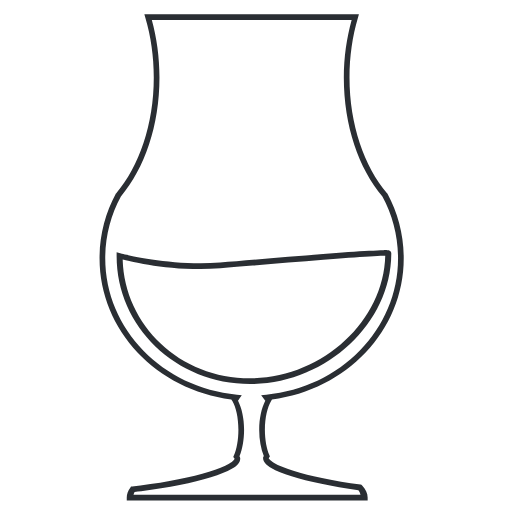 tulip glass icon