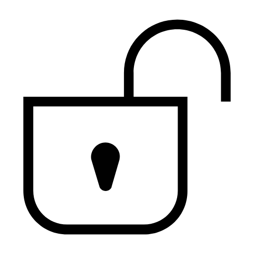 unlock icon