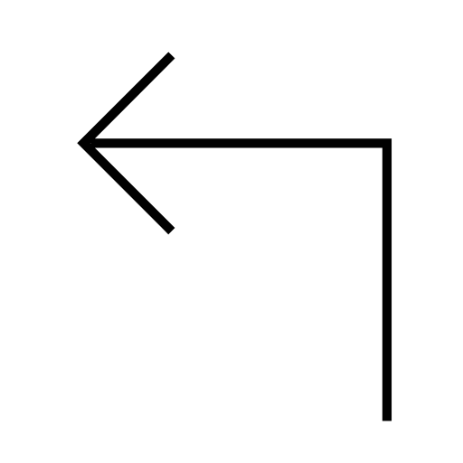 up left filled icon