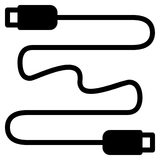 usb cable, icon