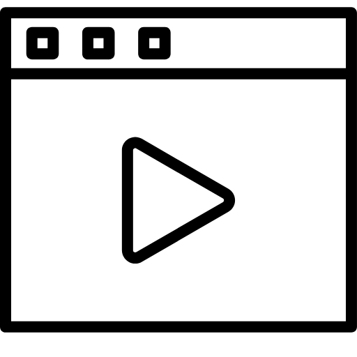 video advertising icon