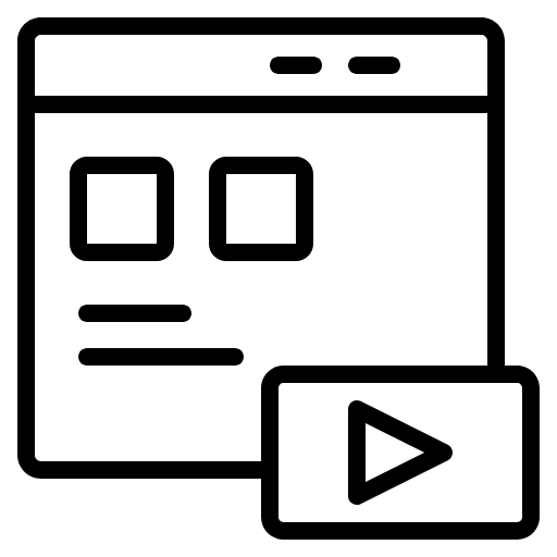 video online icon