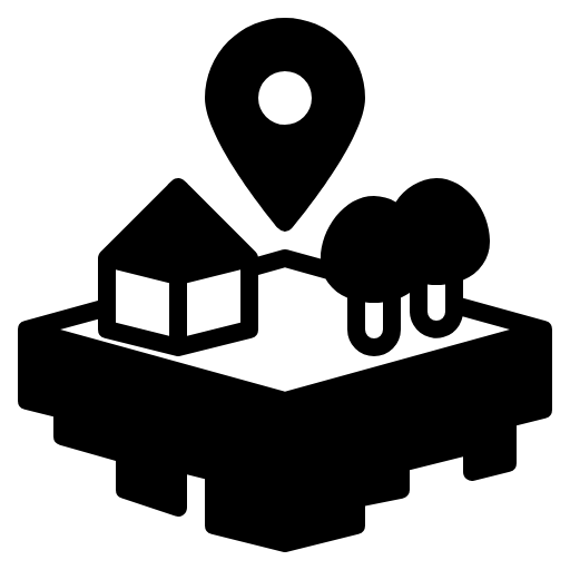 virtual land icon