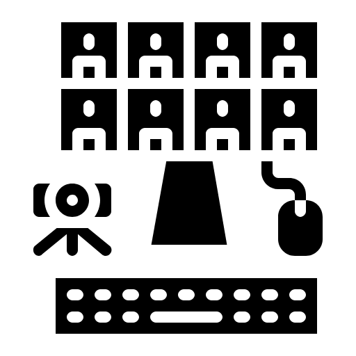 virtual meeting icon