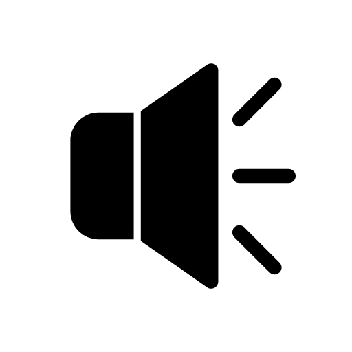volume speaker icon