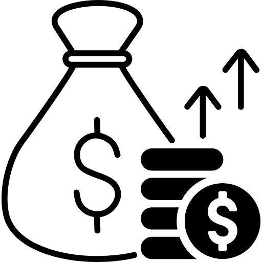 wealth accumulation icon