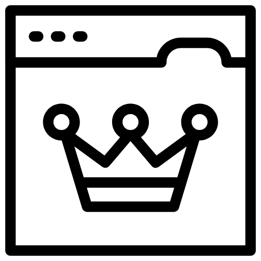 web crown icon