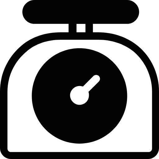 weight scale icon