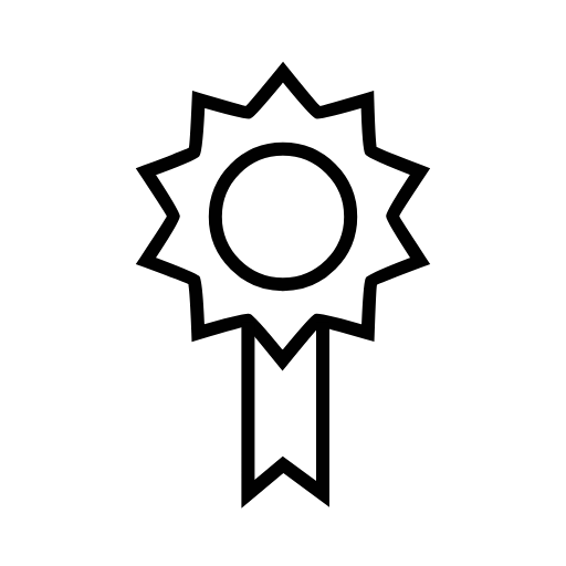 winning badge icon
