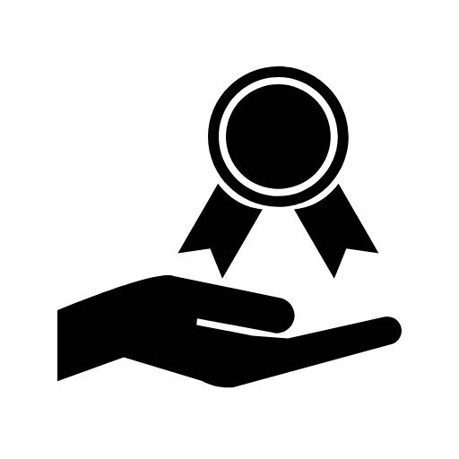 winning badge icon
