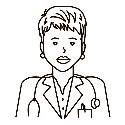 woman doctor icon