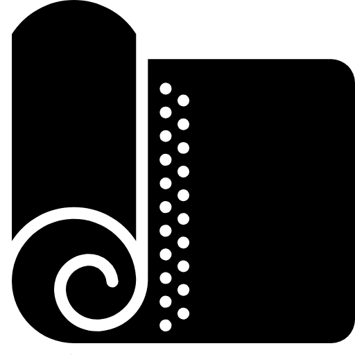 yoga mat icon