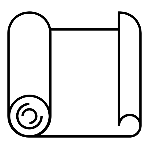 yoga mat icon