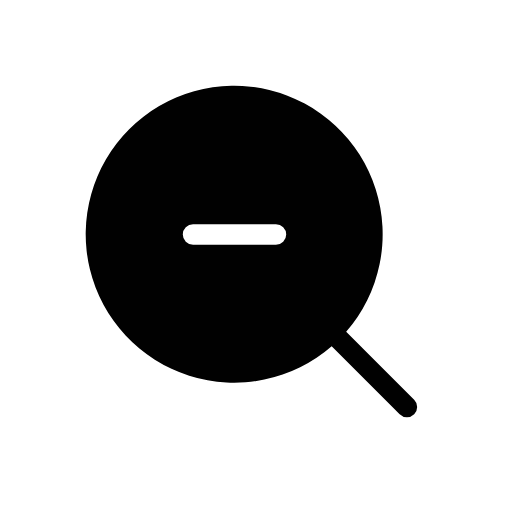 zoom out icon
